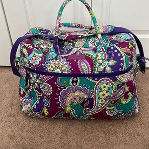 Vera Bradley travel duffel bag